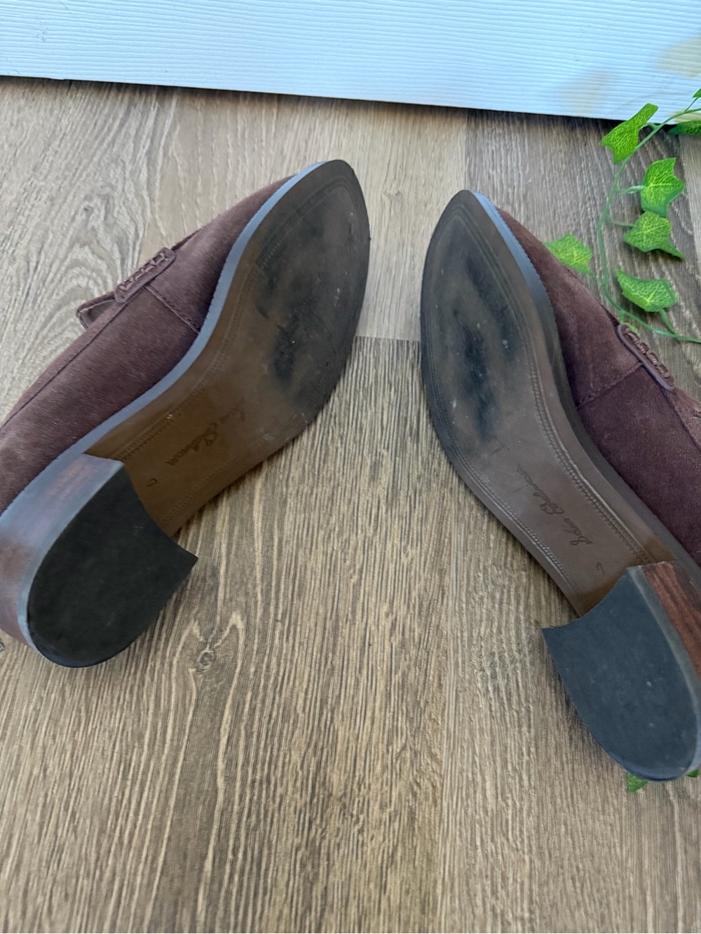 Sam Edelman Chocolate Brown Suede Loafers - Picture 7 of 10